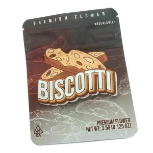 Premium Mylar Bags - Biscotti - 10cm x 12.8cm (Pack of 40)