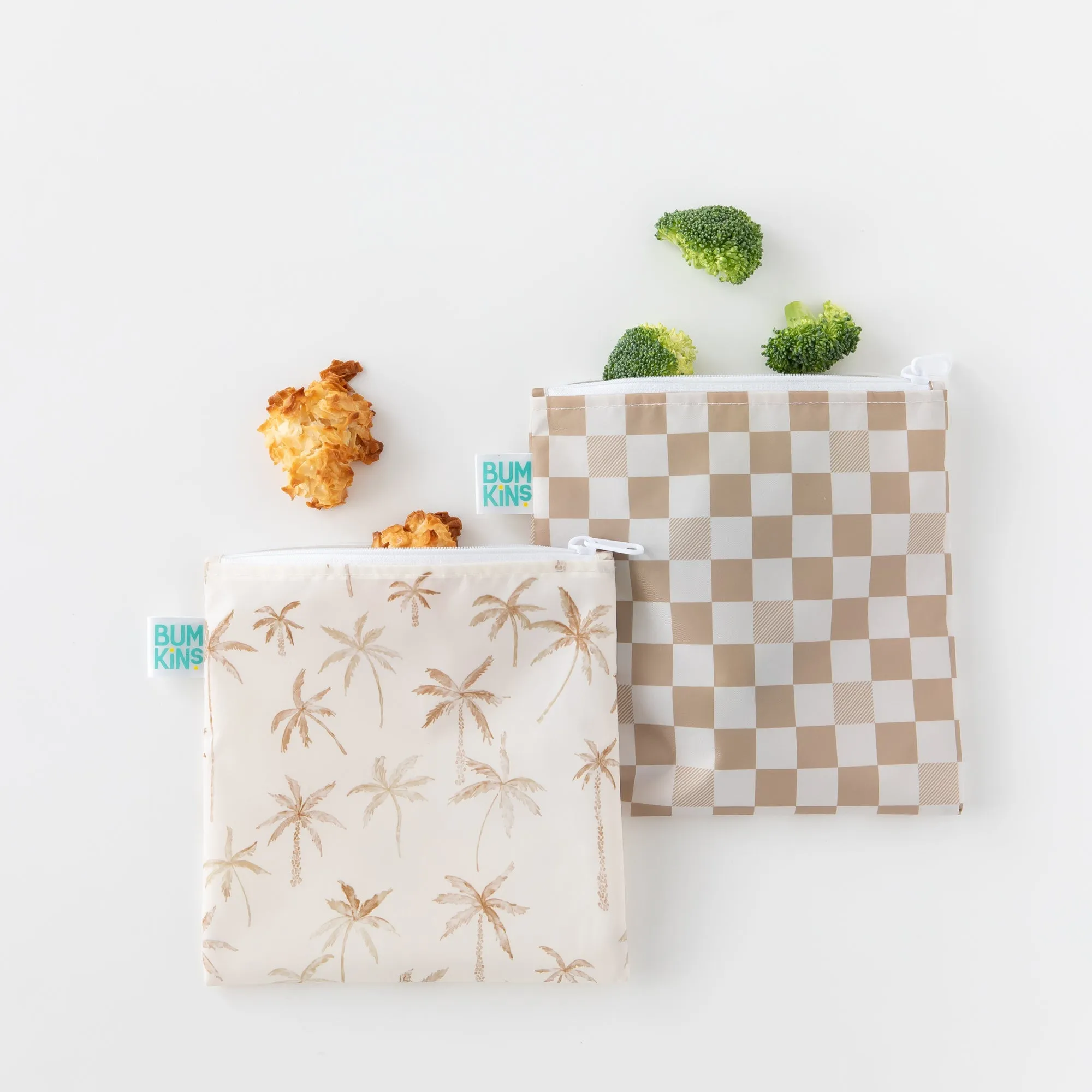 Reusable Snack Bag, Large 2 Pack: Palm Check