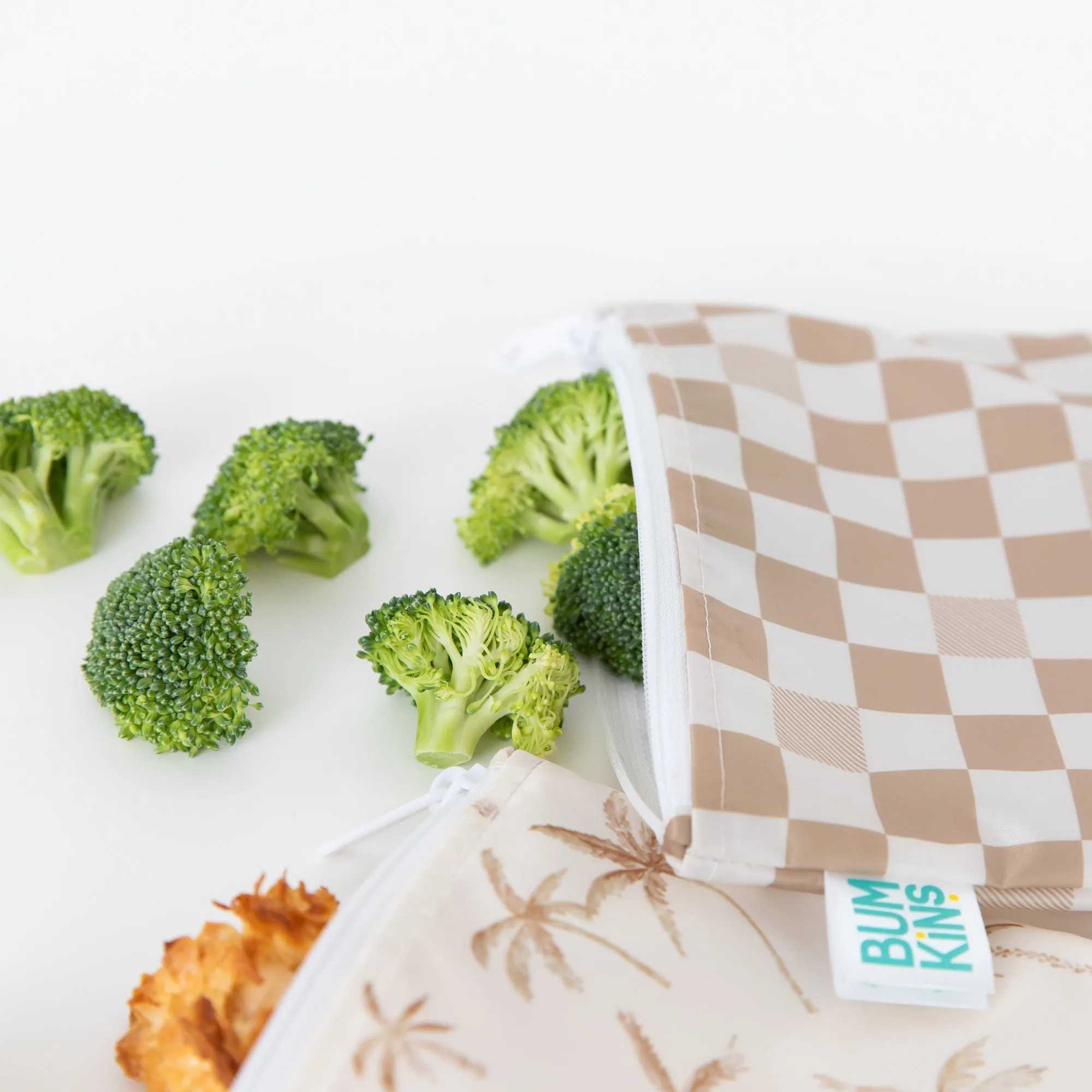 Reusable Snack Bag, Large 2 Pack: Palm Check