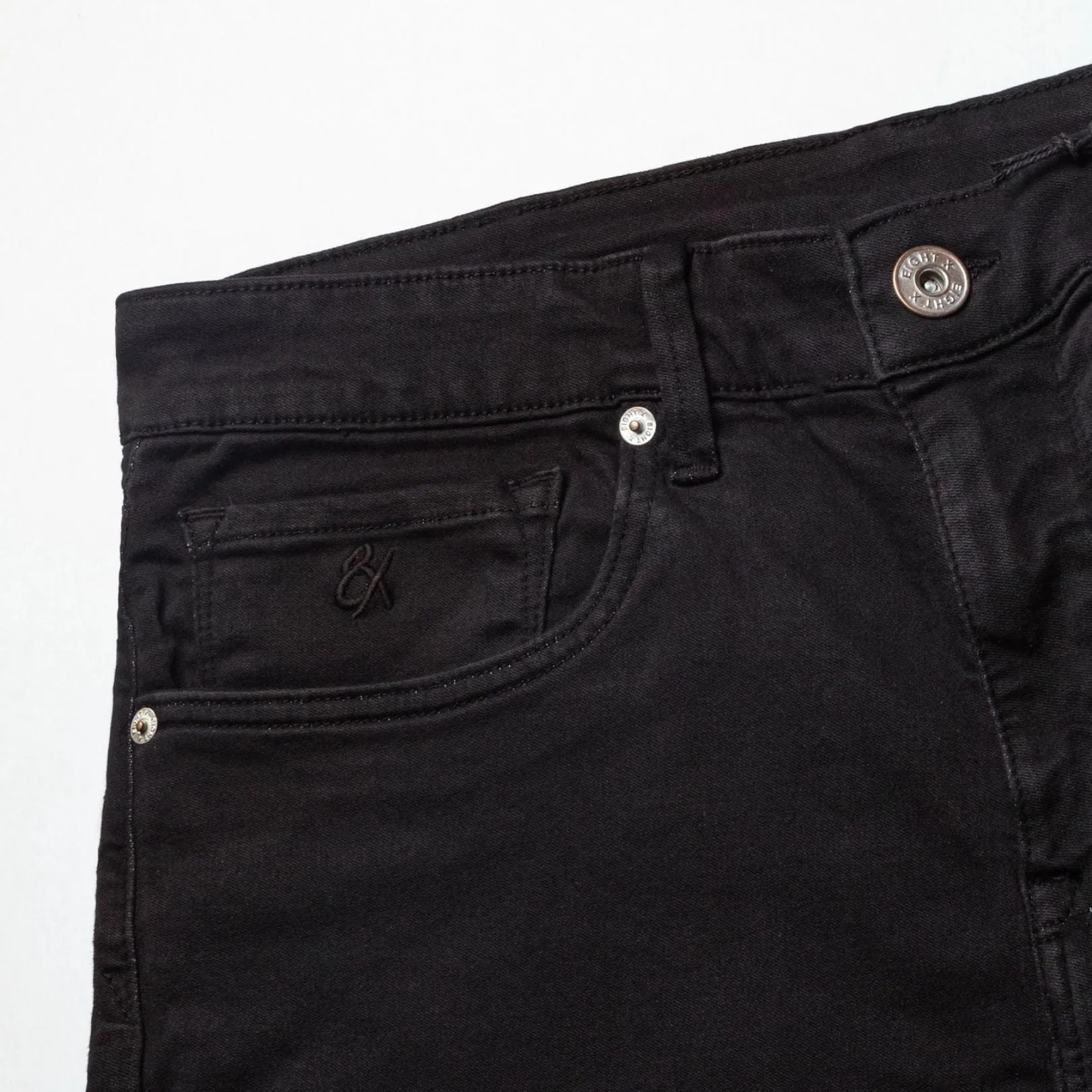 Soft Stretch Slim Fit Jeans - Black