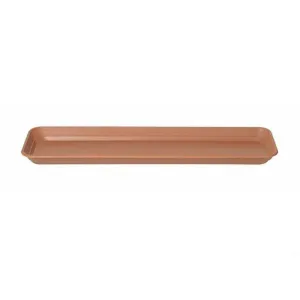 Stewarts 70cm Terracotta Balconiere Plastic Trough Tray