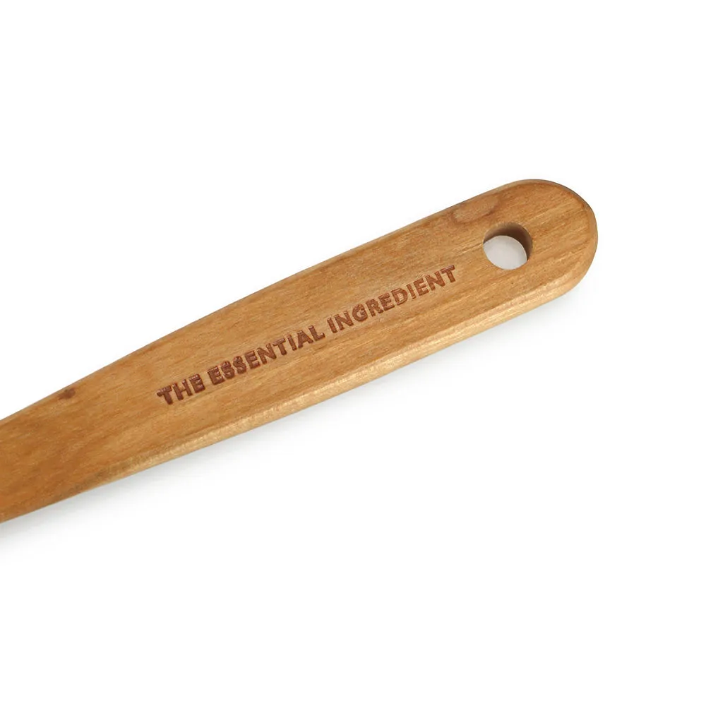 The Essential Ingredient Cherry Wood Round Spoon