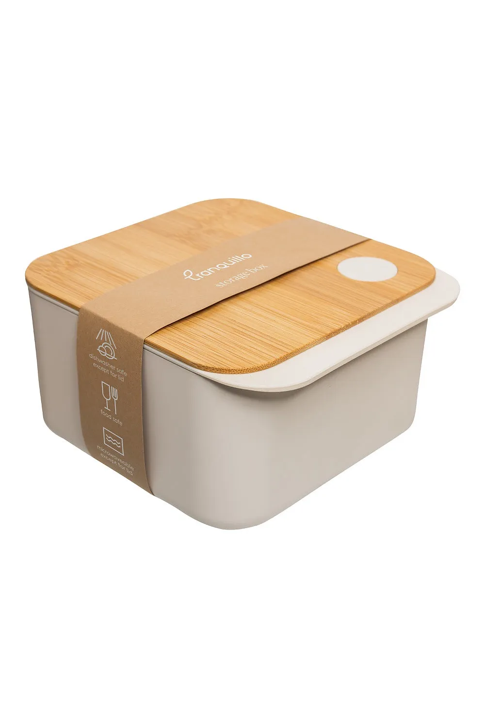 Tranquillo Storage Box PLAIN 1100 ml - Cream