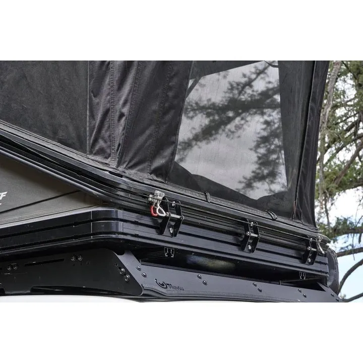 Tuff Stuff Alpine SixtyOne Aluminum Shell Roof Top Tent - TS-1-1900BLK