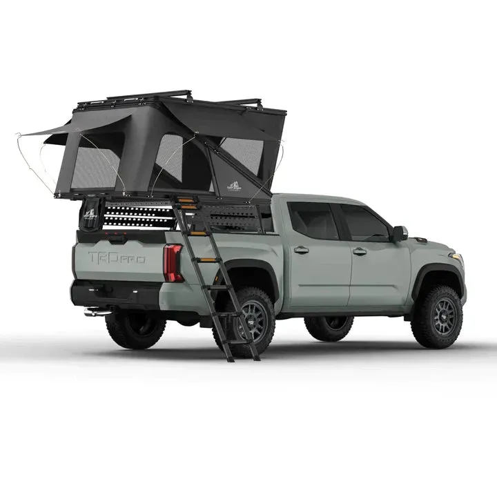 Tuff Stuff Alpine SixtyOne Aluminum Shell Roof Top Tent - TS-1-1900BLK