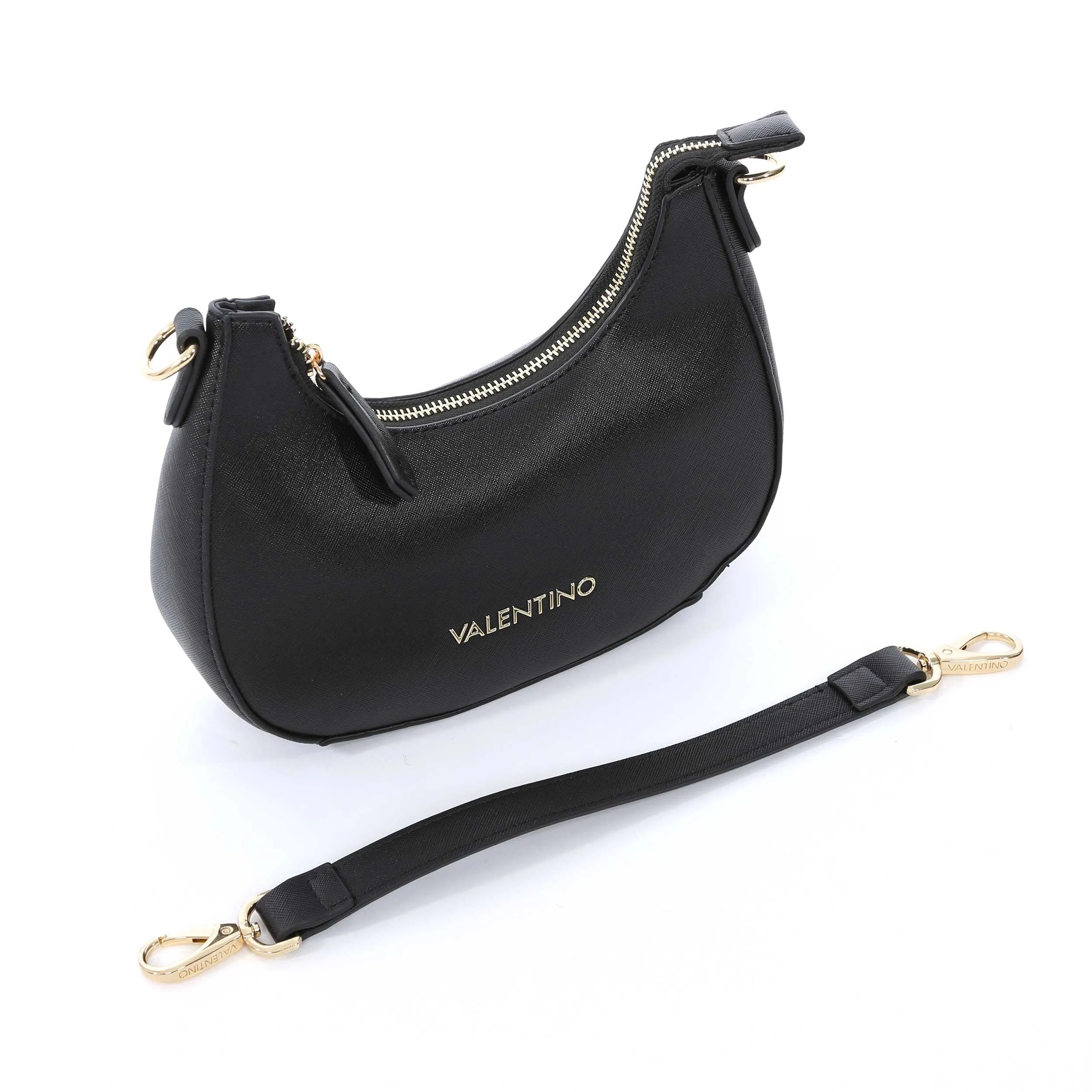 Valentino Bags Zero RE Ladies Shoulder Bag in Black