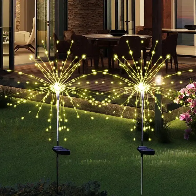 Waterproof Solar Firework Garden Lights