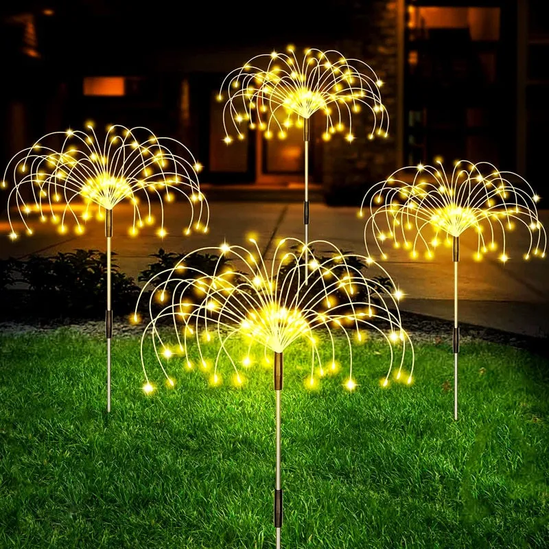 Waterproof Solar Firework Garden Lights